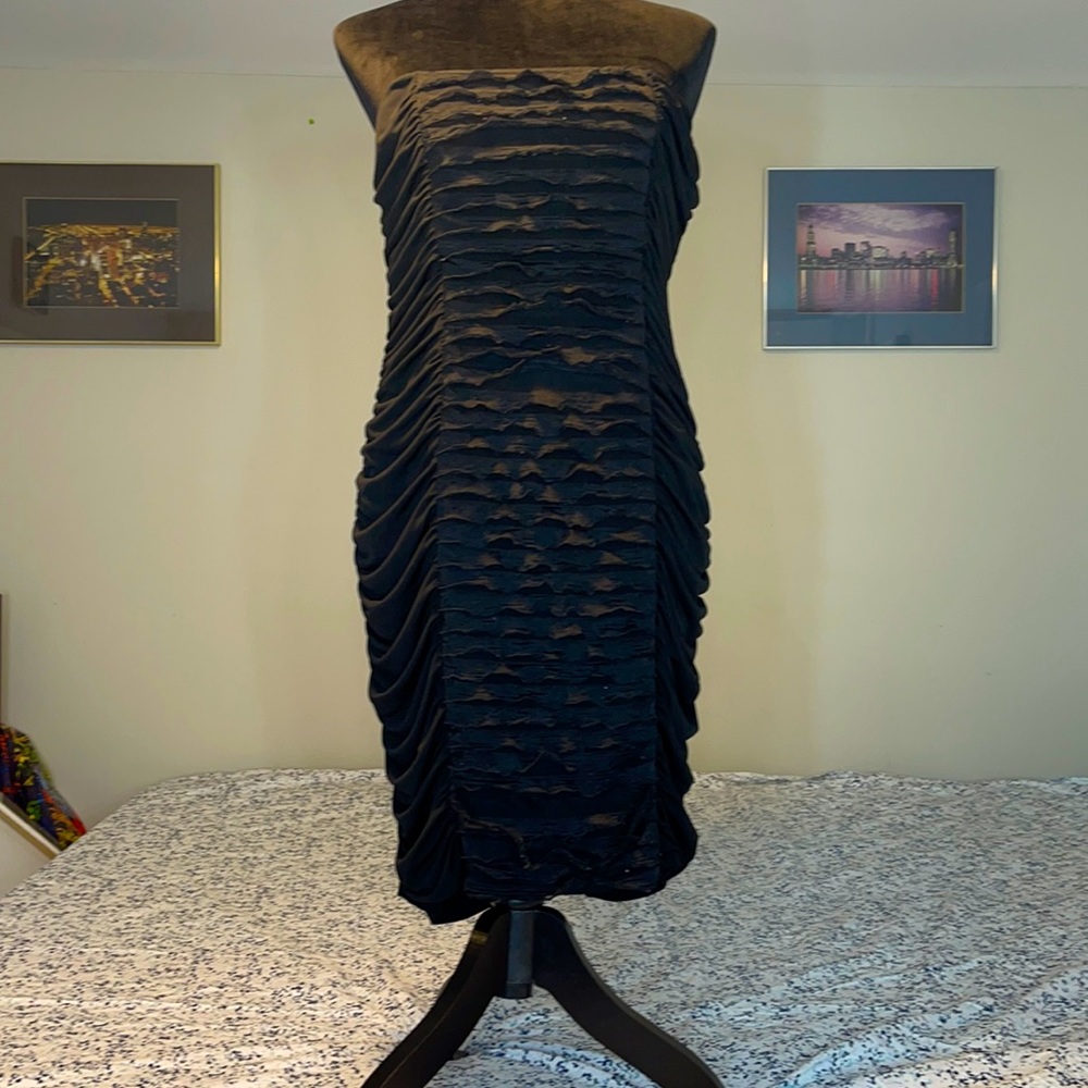 Strapless Black Dress